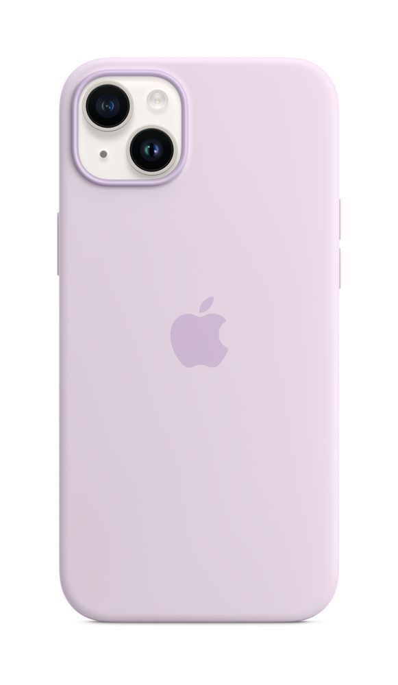 iPhone 14 Plus Silicone Case with MagSafe - Lilac