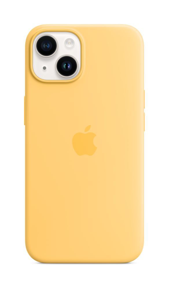 iPhone 14 Silicone Case with MagSafe - Sunglow