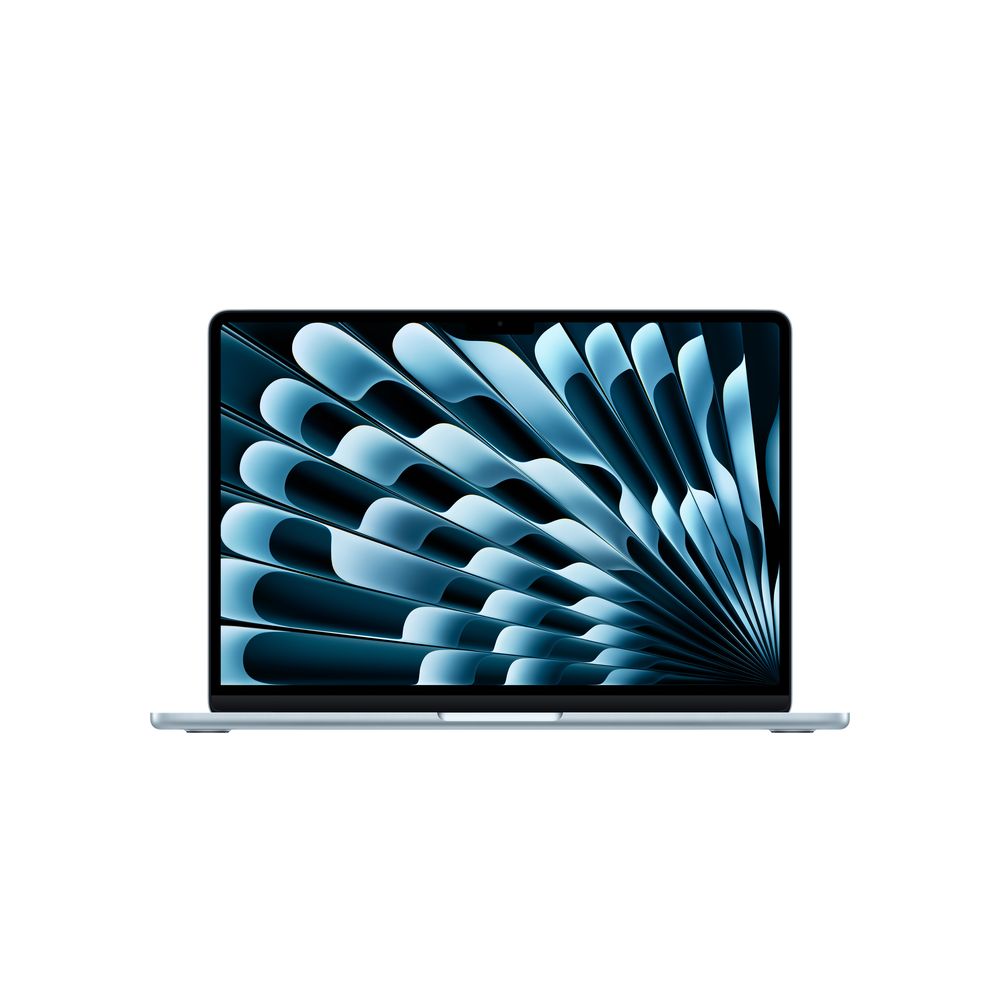 13-inch MacBook Air: Apple M4 chip with 10-core CPU and 8-core GPU, 16GB, 256GB SSD - Sky Blue