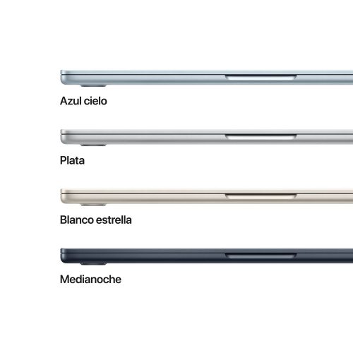 13-inch MacBook Air: Apple M4 chip with 10-core CPU and 10-core GPU, 24GB, 512GB SSD - Starlight - Imagen 3
