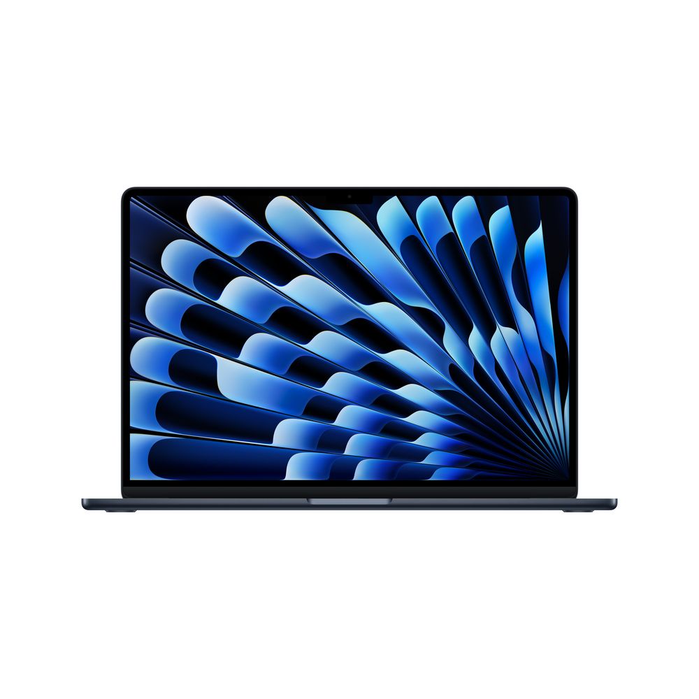 15-inch MacBook Air: Apple M4 chip with 10-core CPU and 10-core GPU, 24GB, 512GB SSD - Midnight