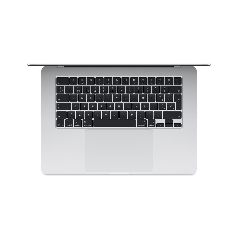 15-inch MacBook Air: Apple M4 chip with 10-core CPU and 10-core GPU, 24GB, 512GB SSD - Silver - Imagen 2