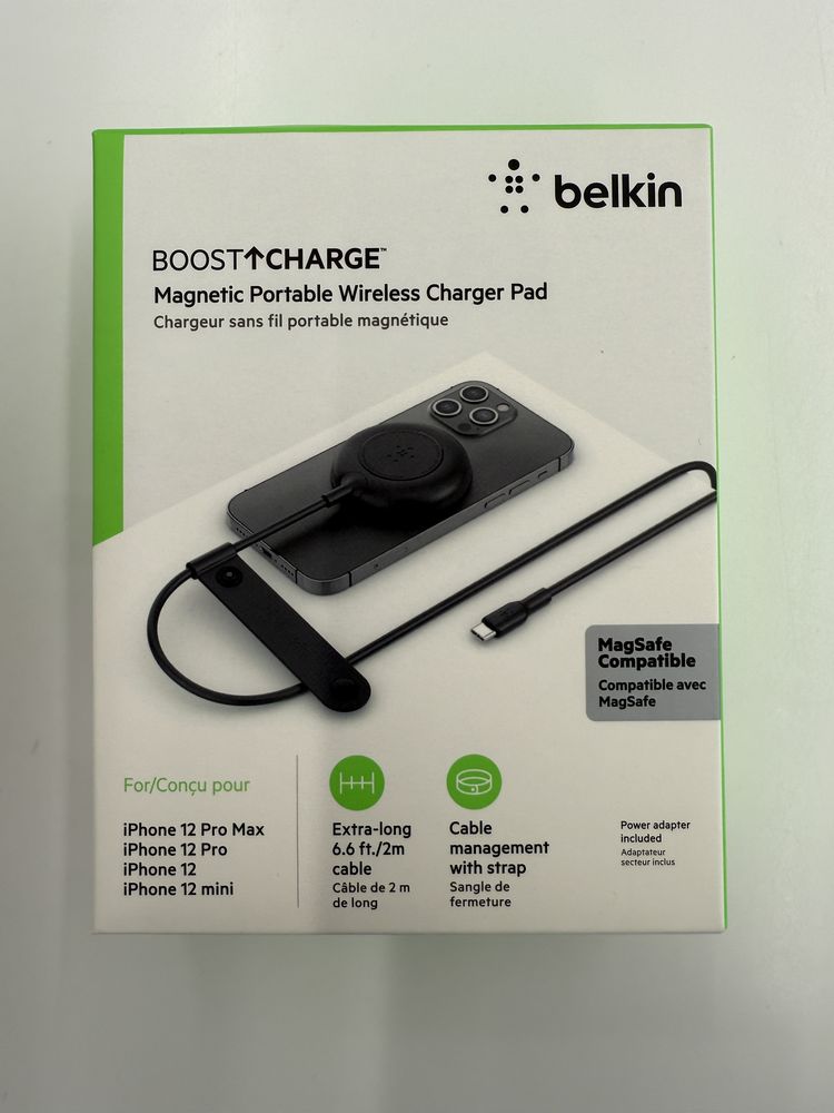 BELKIN Cargador inalámbrico + adaptador de corriente 20W
