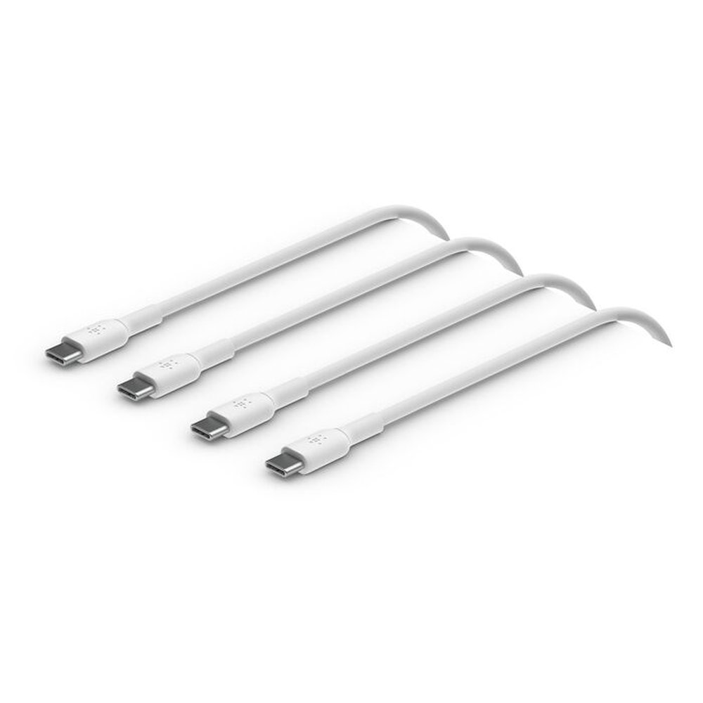 Cable Carga Belkin USB-C a USB-C 1M Blanco (Pack 2)