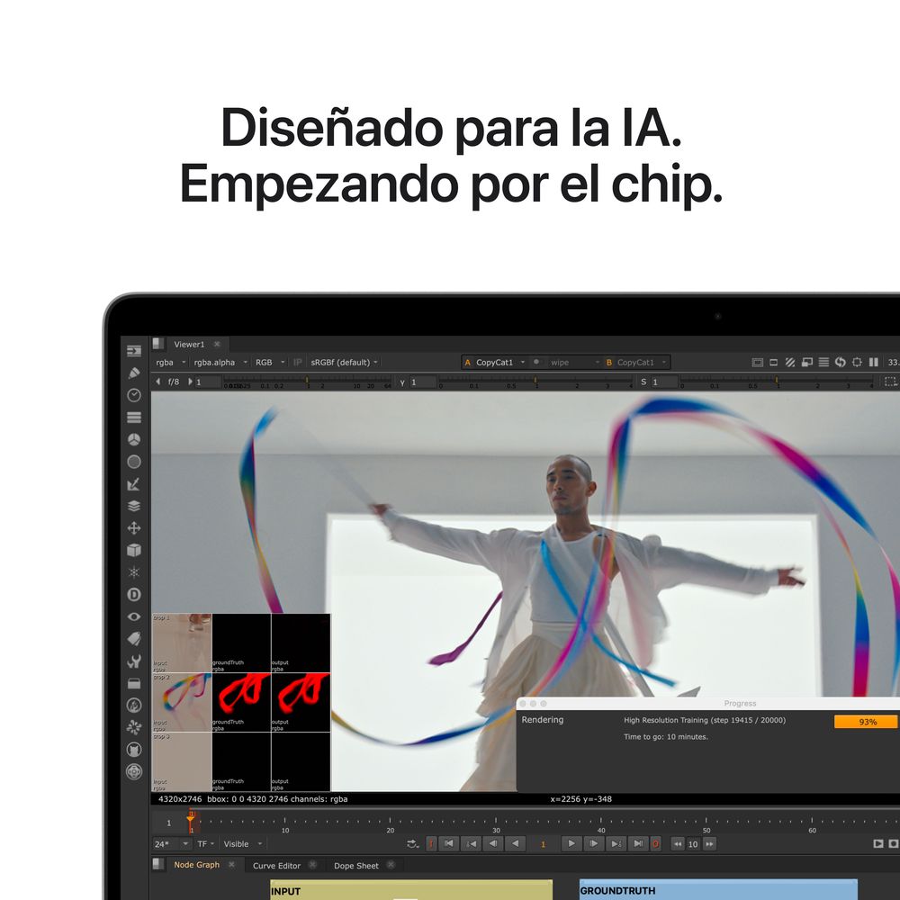 16-inch MacBook Pro: Apple M5 Pro chip with 18_core CPU and 20_core GPU, 24GB, 1TB SSD - Silver - Imagen 4