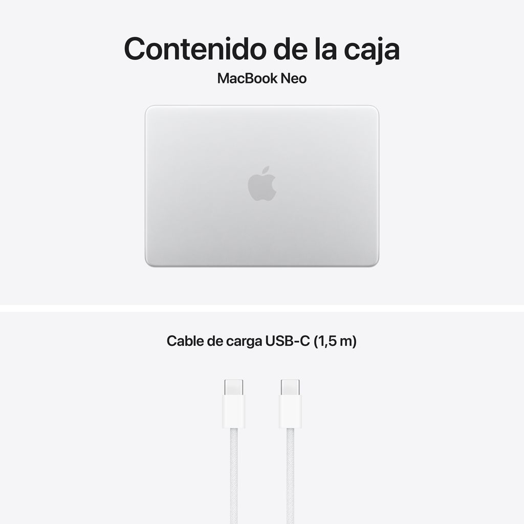 MacBook Neo 8 Gb 256GB Plata - Imagen 10
