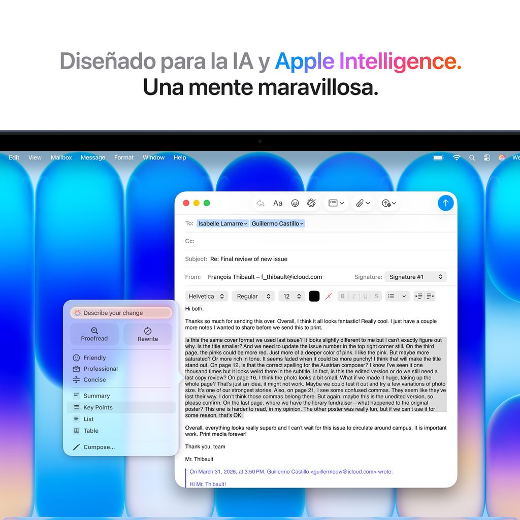 MacBook Neo 8Gb 512GB Magic Keyboard con Touch ID Índigo - Imagen 7