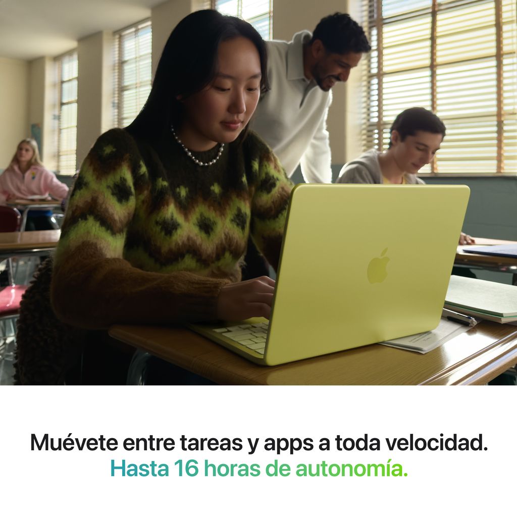 MacBook Neo 8Gb 512GB Magic Keyboard con Touch ID Plata - Imagen 4