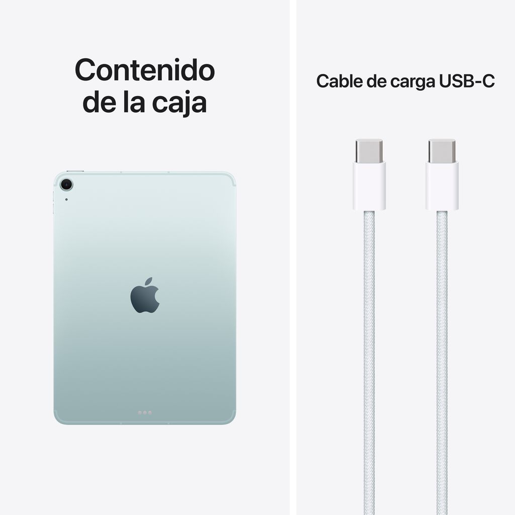iPad Air 11" M4 256GB Cellular Azul - Imagen 10