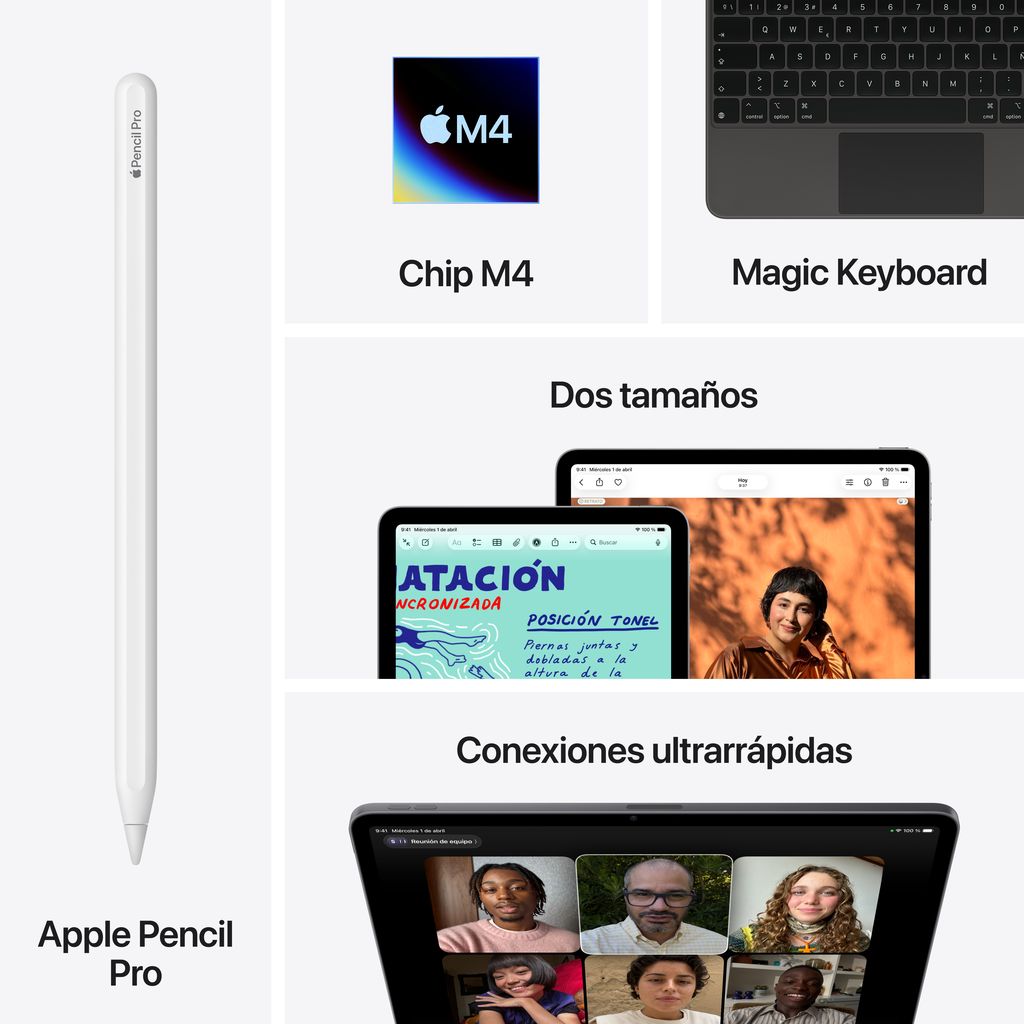 iPad Air 11" M4 128GB Gris espacial - Imagen 9