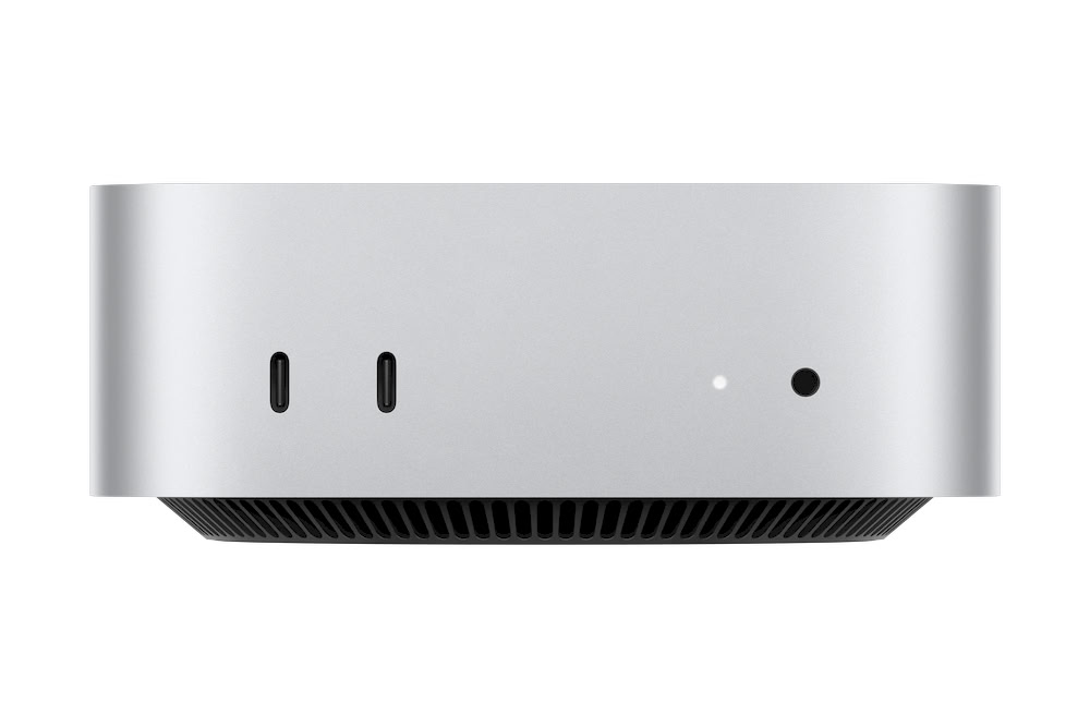 Mac mini: Apple M6 chip with 12 core CPU and 12 core GPU, 16GB, 256GB SSD