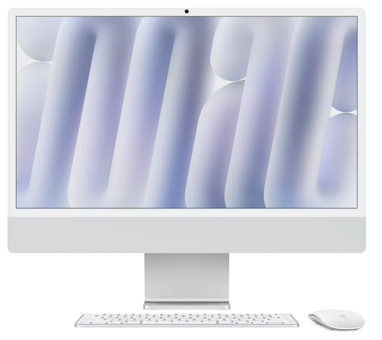 iMac de 24 pulgadas con chip M6 — plata — touch-id