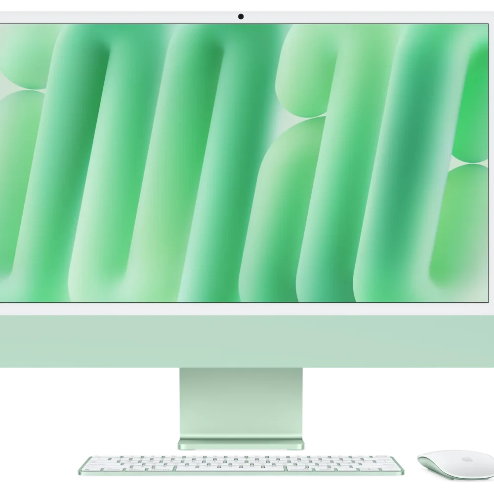 iMac de 24 pulgadas con chip M6 — verde — touch-id