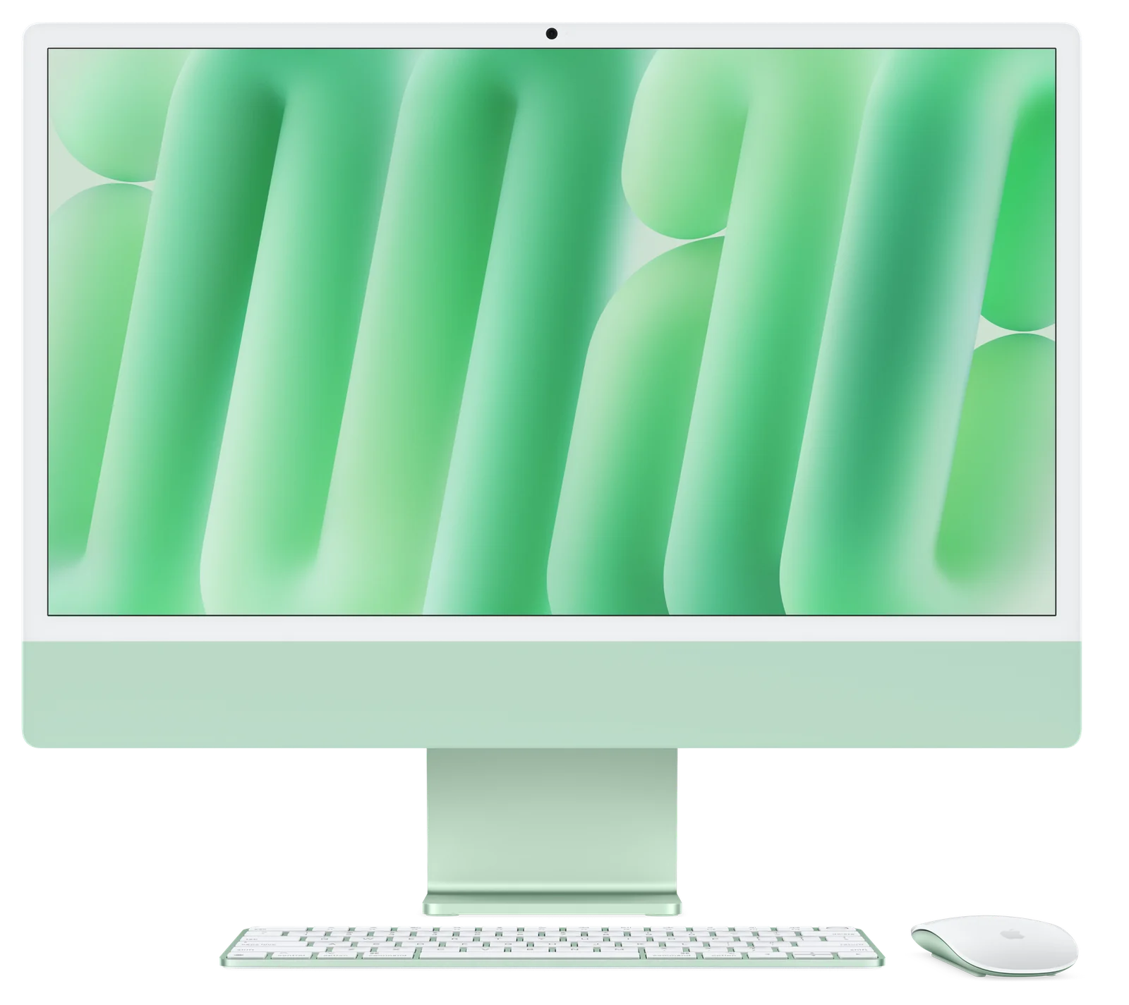 iMac de 24 pulgadas con chip M6 — verde — touch-id