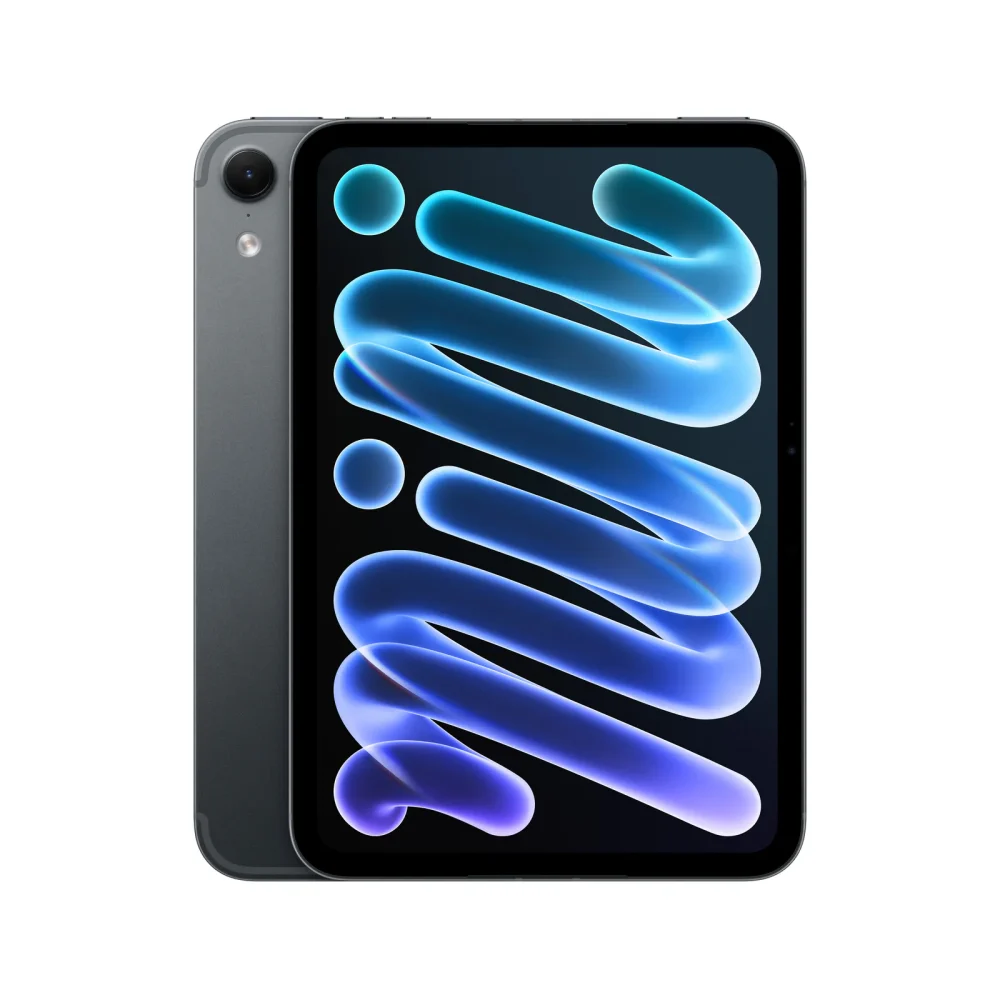iPad mini (A20 Pro) Wi-Fi + Cellular de 128 GB con vidrio estándar — Medianoche