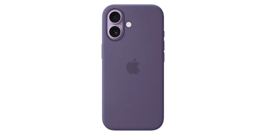 Funda de silicona con MagSafe para el iPhone 17 - Niebla lila