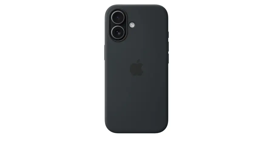 Funda de silicona con MagSafe para el iPhone 17 - Negro