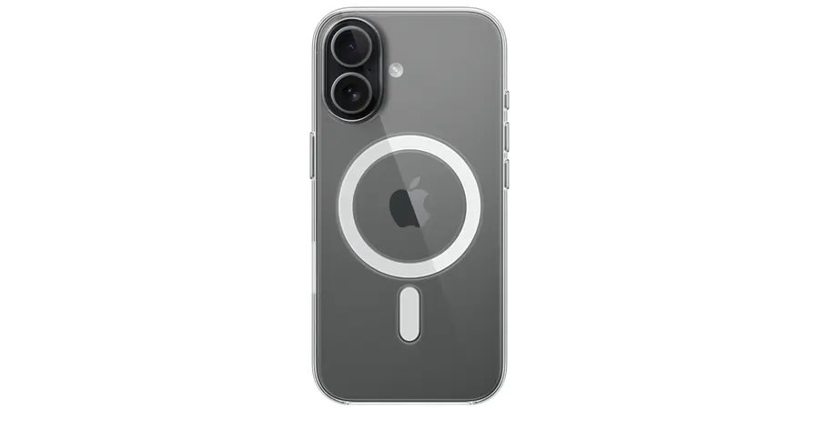 Funda transparente con MagSafe para el iPhone 17