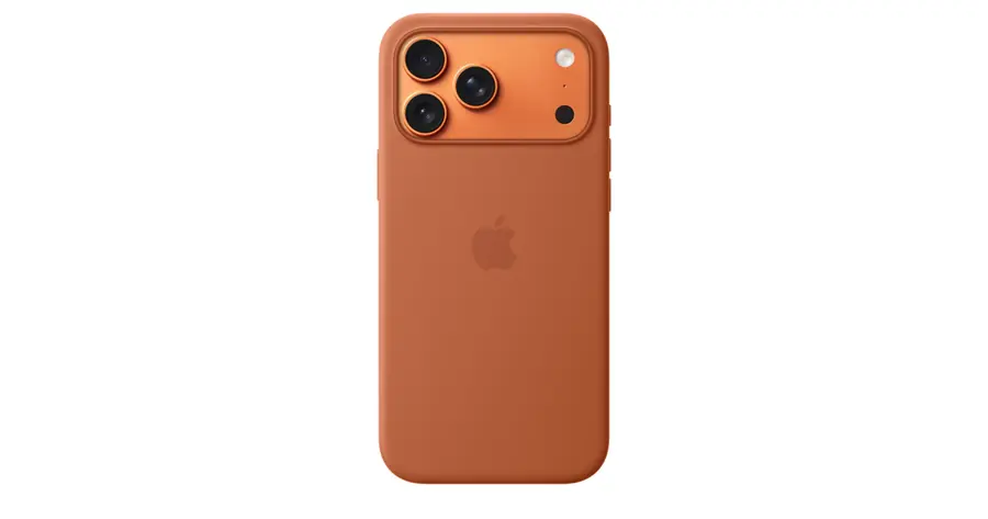 Funda de silicona con MagSafe para el iPhone 17 Pro Max - Terracota