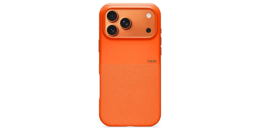 Funda Rugged de Beats con MagSafe y Control de Cámara para el iPhone 17 Pro Max – Naranja sierra