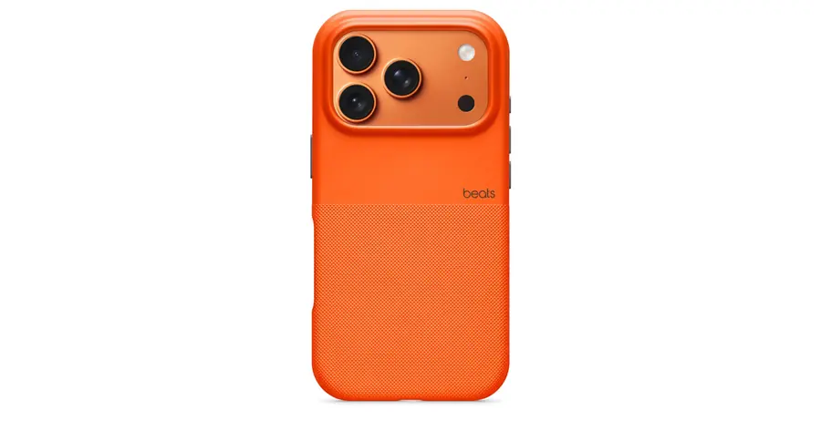 Funda Rugged de Beats con MagSafe y Control de Cámara para el iPhone 17 Pro – Naranja sierra