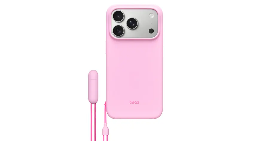 Funda Kickstand de Beats con MagSafe y Control de Cámara para el iPhone 17 Pro - Rosa cuarzo