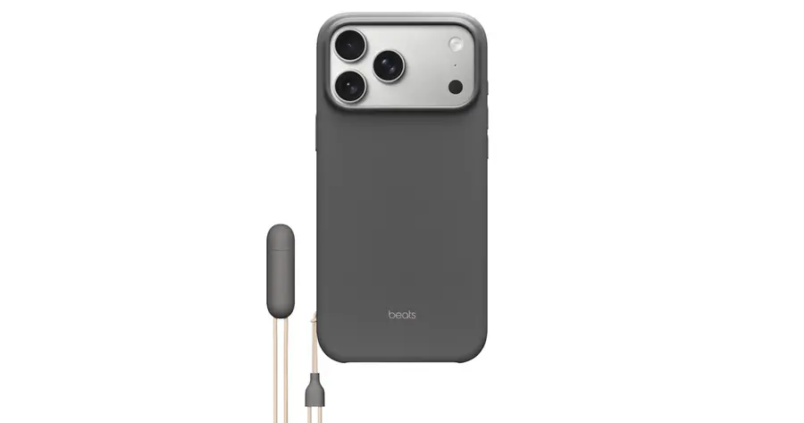 Funda Kickstand de Beats con MagSafe y Control de Cámara para el iPhone 17 Pro Max - Gris antracita