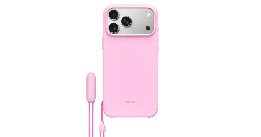 Funda Kickstand de Beats con MagSafe y Control de Cámara para el iPhone 17 Pro Max - Rosa cuarzo