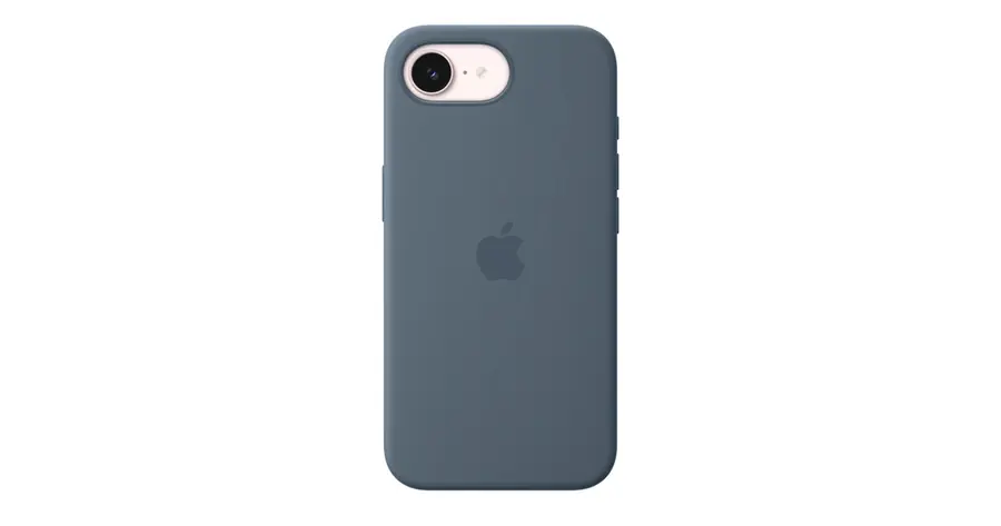 Funda de silicona con MagSafe para el iPhone 17e - Azul náutico