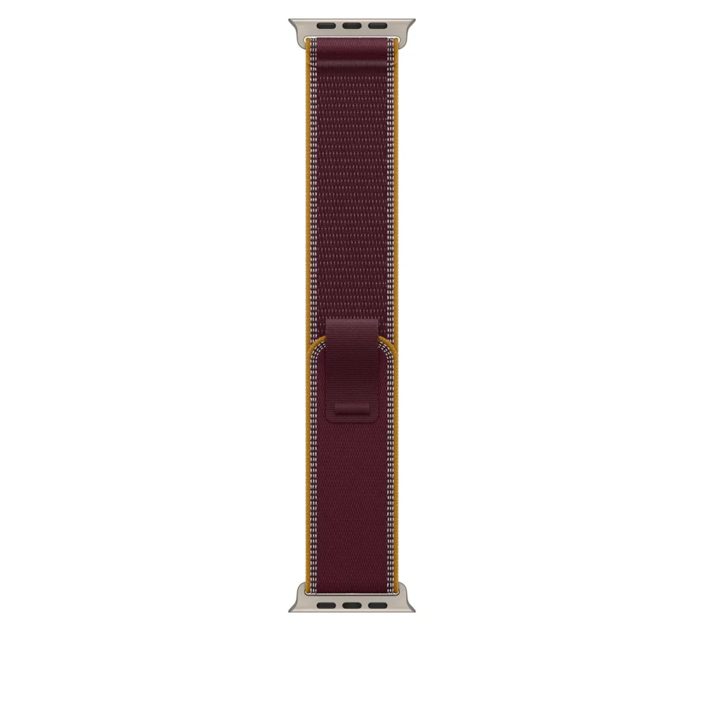 Correa Loop Trail burdeos (49 mm) - Talla M/L - Titanio natural