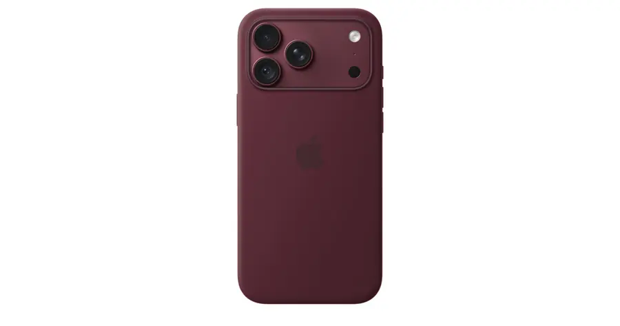 Funda de silicona con MagSafe para el iPhone 18 Pro Max - Burdeos
