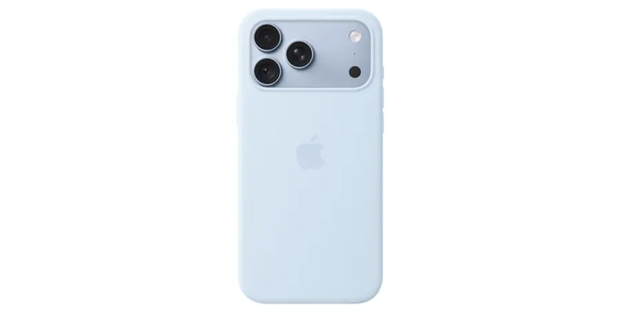 iPhone 18 Pro Max Silicone Case with MagSafe - Crisp Blue