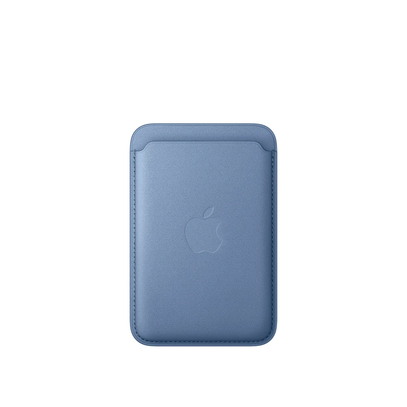 Cartera de trenzado fino con MagSafe para el iPhone - Azul silvestre
