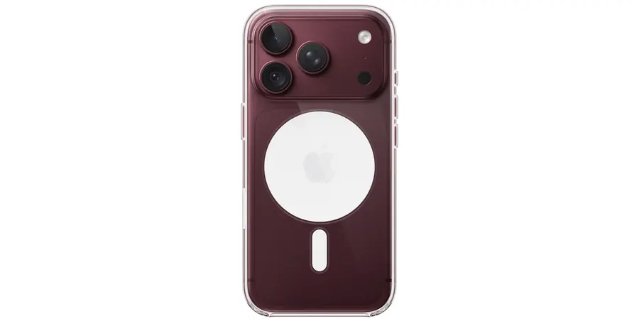 Funda transparente con MagSafe para el iPhone 18 Pro