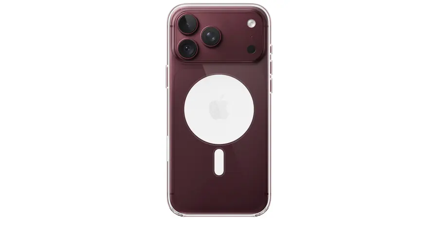 Funda transparente con MagSafe para el iPhone 18 Pro Max