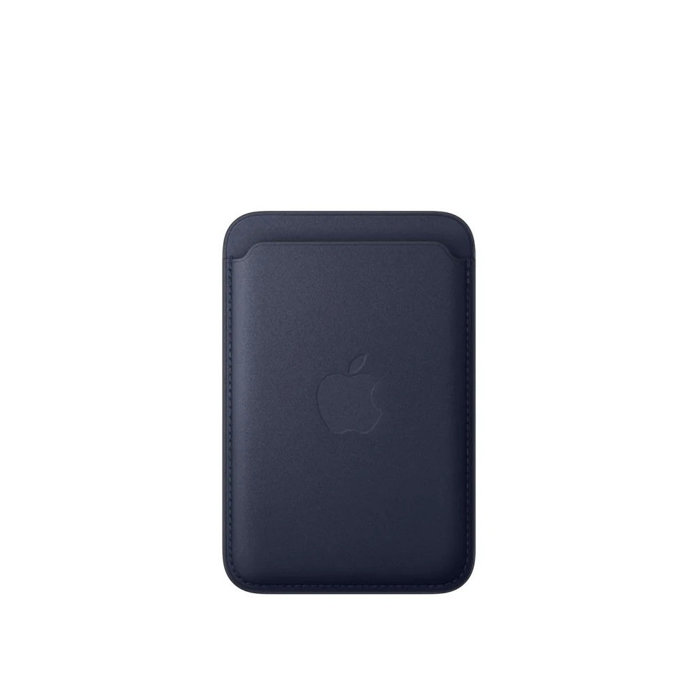 Cartera de trenzado fino con MagSafe para el iPhone - Azul marino