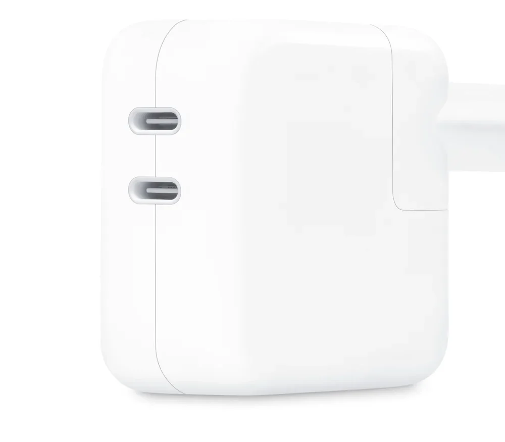 Adaptador de corriente con dos puertos USB-C de 35 W
