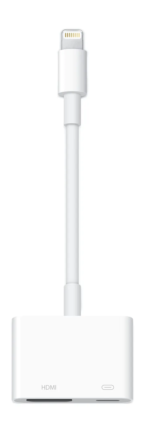 Adaptador de conector Lightning a AV digital