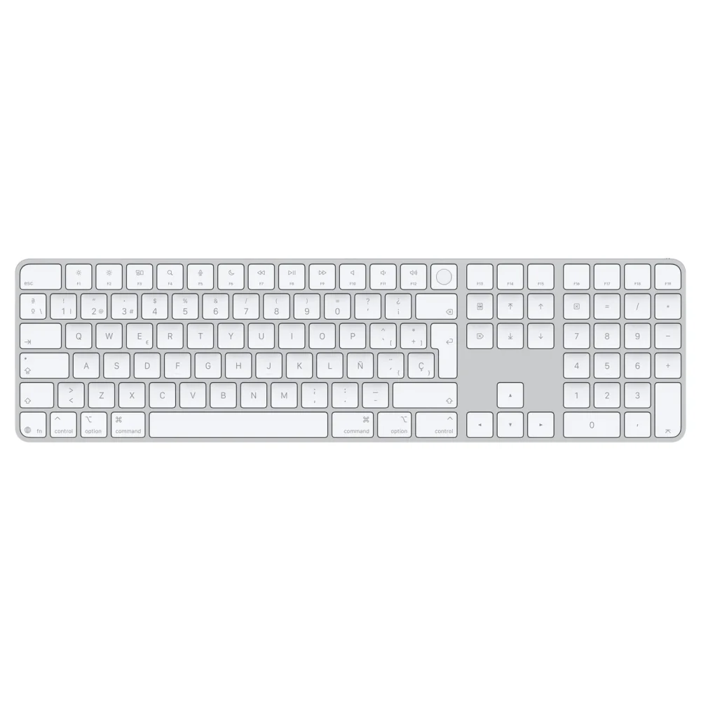 Magic Keyboard con Touch ID y teclado numérico para modelos de Mac con chip de Apple - Español - Teclas blancas