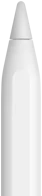 Un Apple Pencil que muestra la punta del dispositivo