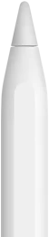 Un Apple Pencil que muestra la punta del dispositivo